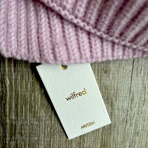 NWT Aritzia Wilfred Lilac wool scarf size one